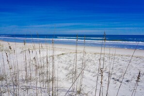 On the beach, sun loungers, beach towels - Luxury Condominium Next Door to the Ritz Carlton  (Fernandina Beach)