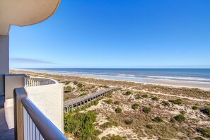 On the beach, sun-loungers, beach towels - Luxury Condominium Next Door to the Ritz Carlton  (Fernandina Beach)