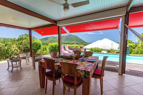 Villa "After the Dream" with pool, garden, parking in a private development