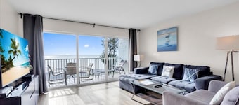 Sunset and beach view from your balcony Unit 403