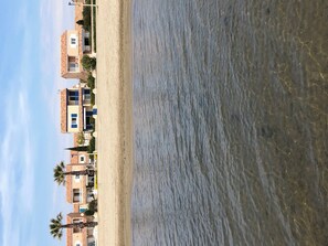 On the beach