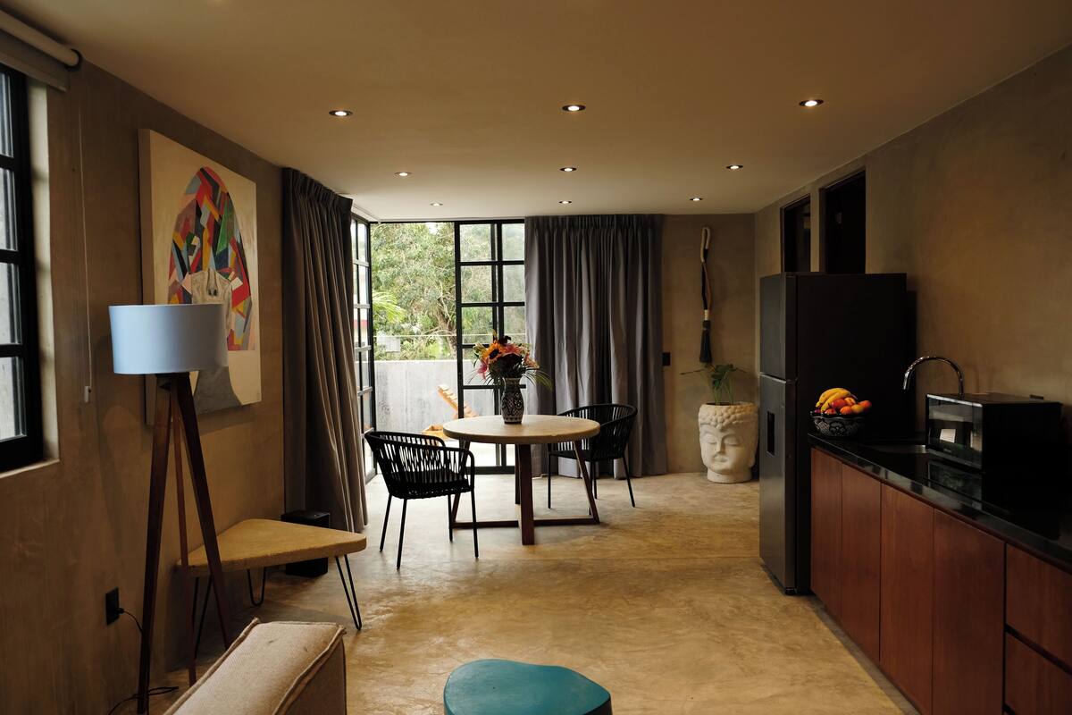 Suite con Cocina y Terraza | Private kitchen