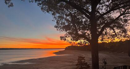 Waterfront property located at Point Pleasant on Enid Lake