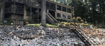 Waterfront property located at Point Pleasant on Enid Lake