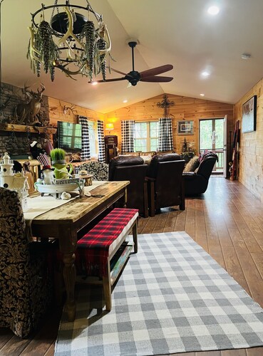 Beautiful 5 bedroom 4 bath cabin within10  mins of all attractions