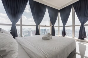 Studio | Setrika/meja setrika, Wi-Fi gratis, dan seprai linen