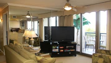 Smart TV, video games, DVD player