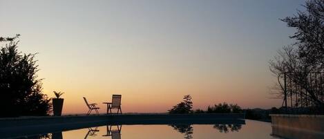 Alberca al aire libre