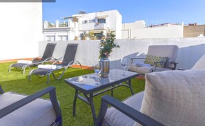 Terrace/patio - Beautiful 2 bedrooms apartment with private terrace near the Cathedral. Arfe Terrace (Sevilla)