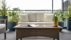 Appartement, 1 chambre | Aire de séjour