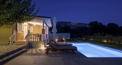 Grüne Rückzug, familienfreundlich, Meerblick, Privatsphäre, malerische Dorf