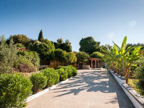 Property grounds - Green retreat ,family friendly , sea view, privacy, picturesque village (spartia)