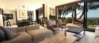 Architekt Haus auf dem Land, 10 Minuten vom Zentrum von Aix-en-Provence.