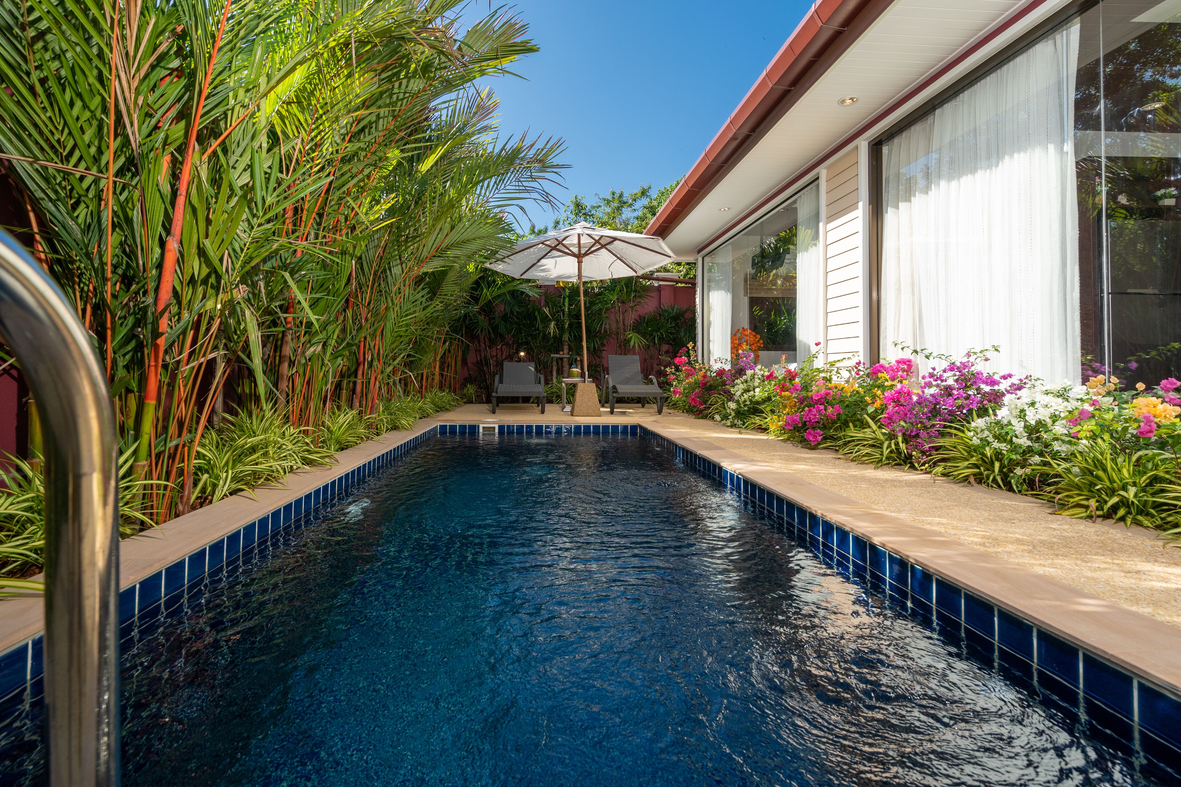 总统别墅, 2 间卧室, 泳池景观 | 私人游泳池