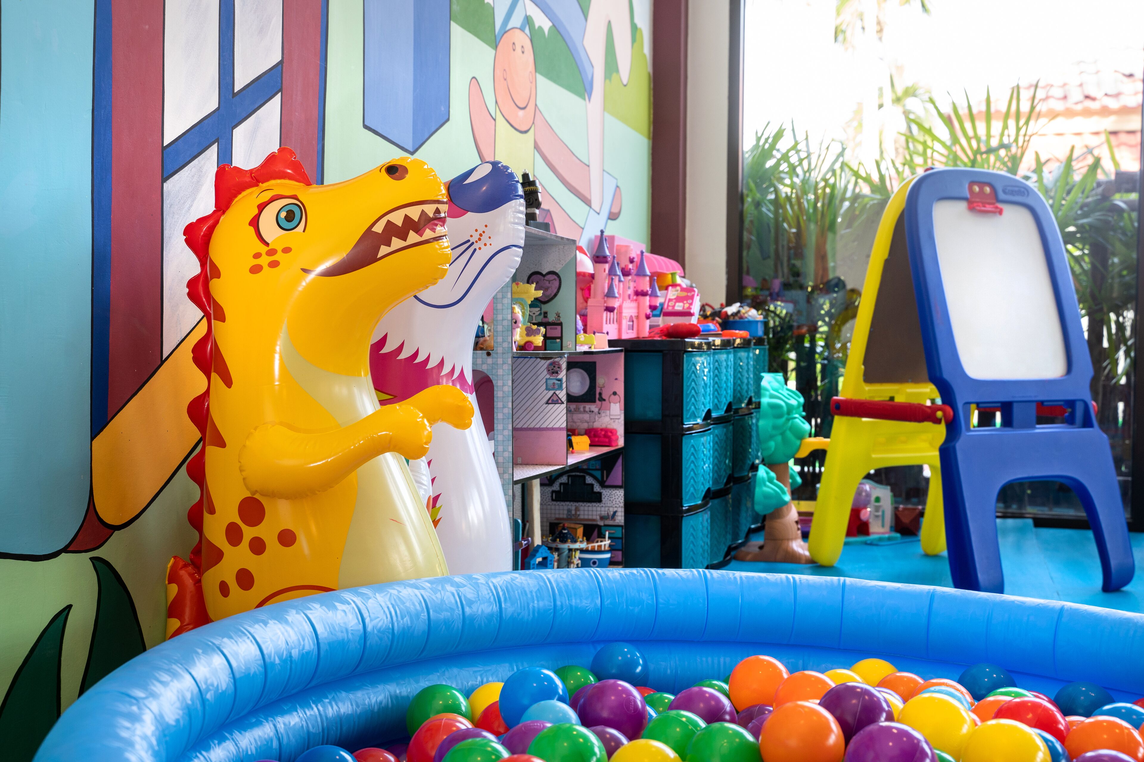 어린이 놀이 공간 - 실내