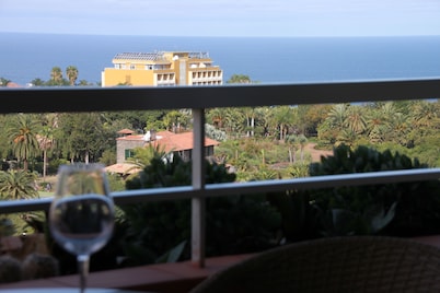 Apartment with fantastic panoramic views to the Teide and the sea, balcony facing west