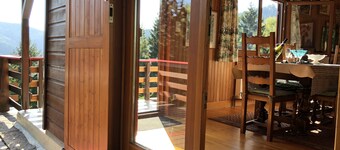 Large mountain chalet in the heart of nature, panoramic view, near COLMAR. 