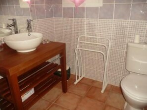 Shower, hair dryer, towels - Mignataja Ventiseri: house / villa - Mignataja ventiseri (Serra-Di-Fiumorbo)