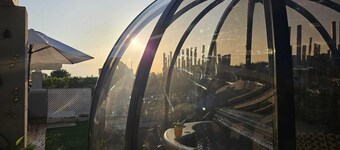 Sunset & Seaview House for 6, close to Tarida beach,  well located. New SPA !