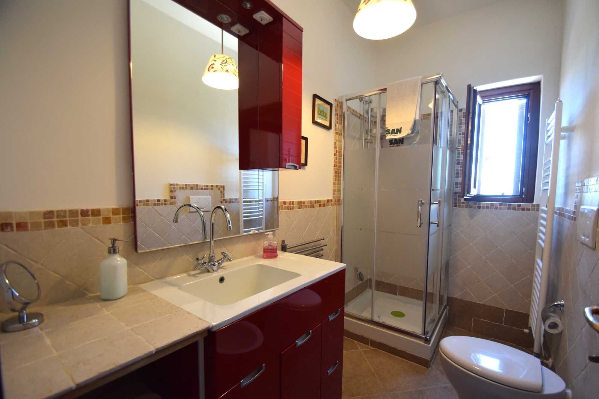 Hair dryer, towels