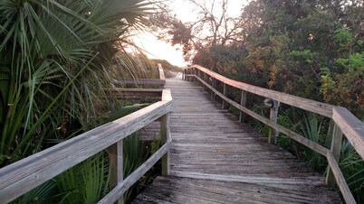 On The Beach With 2 Bikes And Pool