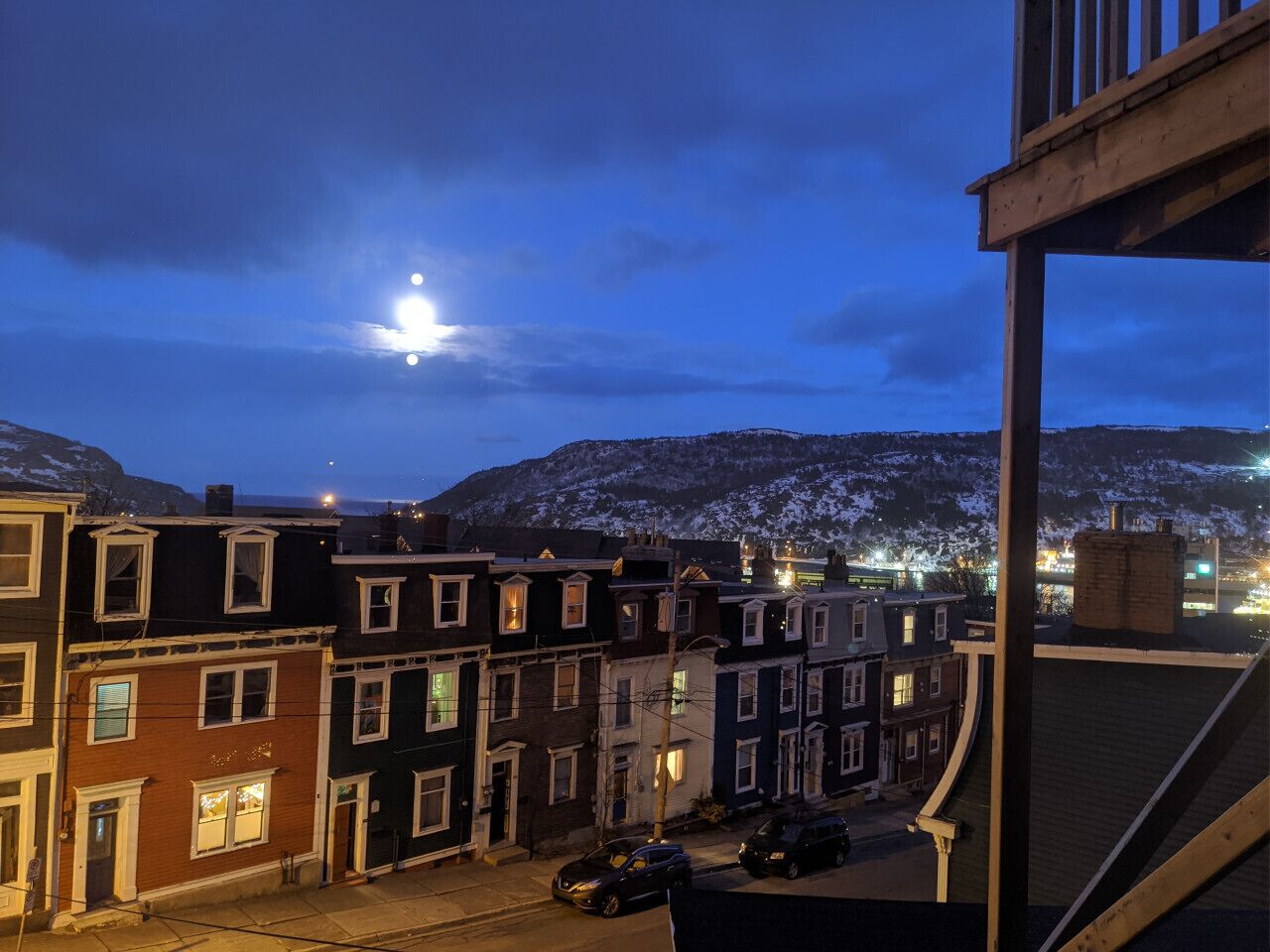 Vista desde la propiedad