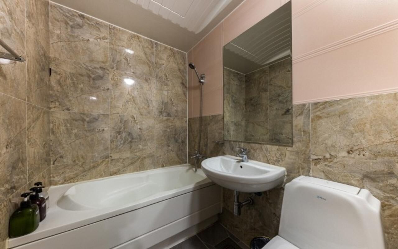 room | bathroom | shower, free toiletries, hair dryer, slippers