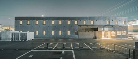 Fassade der Unterkunft