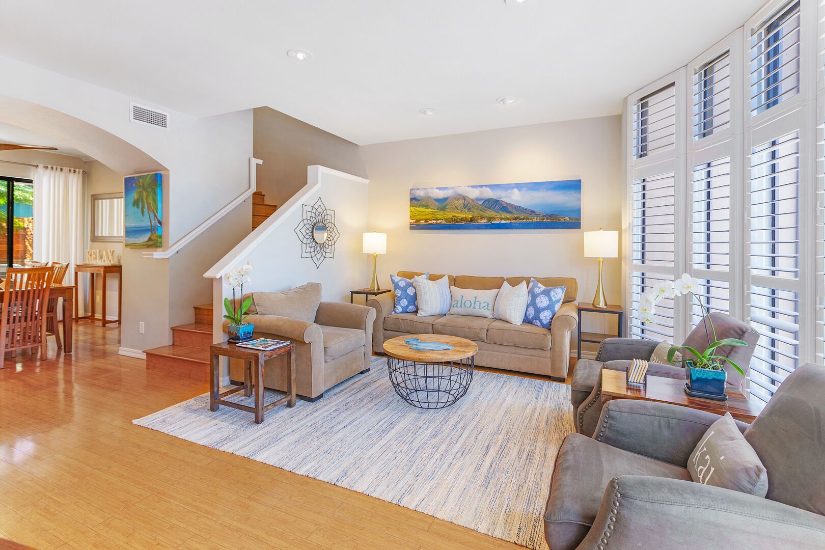 Smart TV, DVD player, books