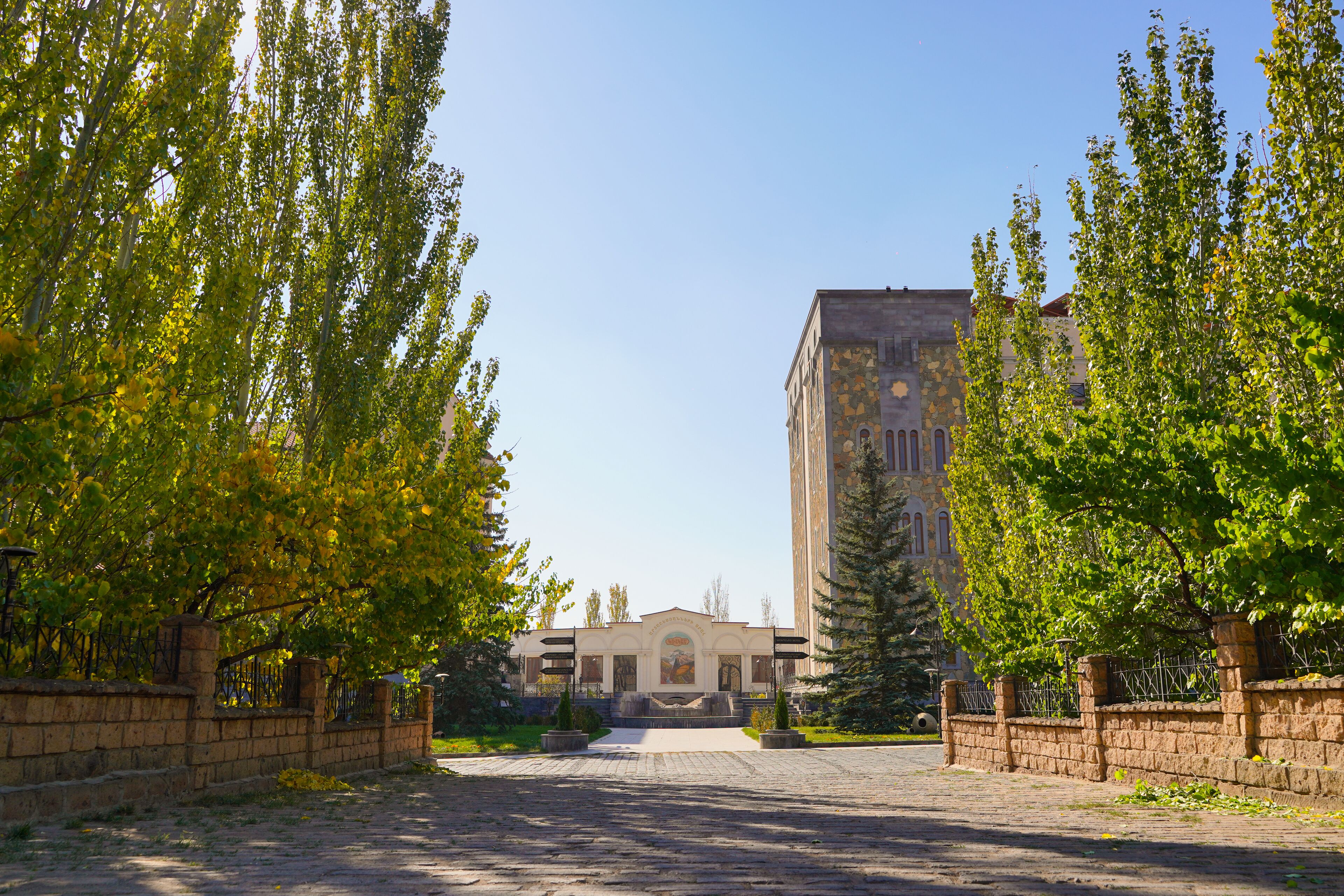 Overnatningsstedets facade