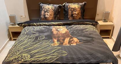 Superb villa with private heated swimming pool and gym.