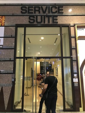 ทางเข้าที่พัก