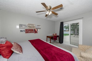 3 bedrooms, desk, iron/ironing board, free WiFi