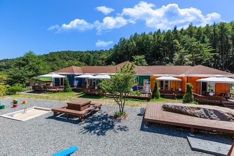 Front of property. Rainbow Hwangto Pension