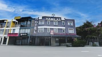 Façade de l’hébergement