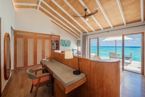 Over Water Villa | 1 bedroom, minibar, in-room safe, desk