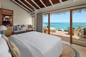 Over Water Villa | 1 bedroom, minibar, in-room safe, desk - NH Collection Maldives Reethi Resort (Fonimagoodhoo)