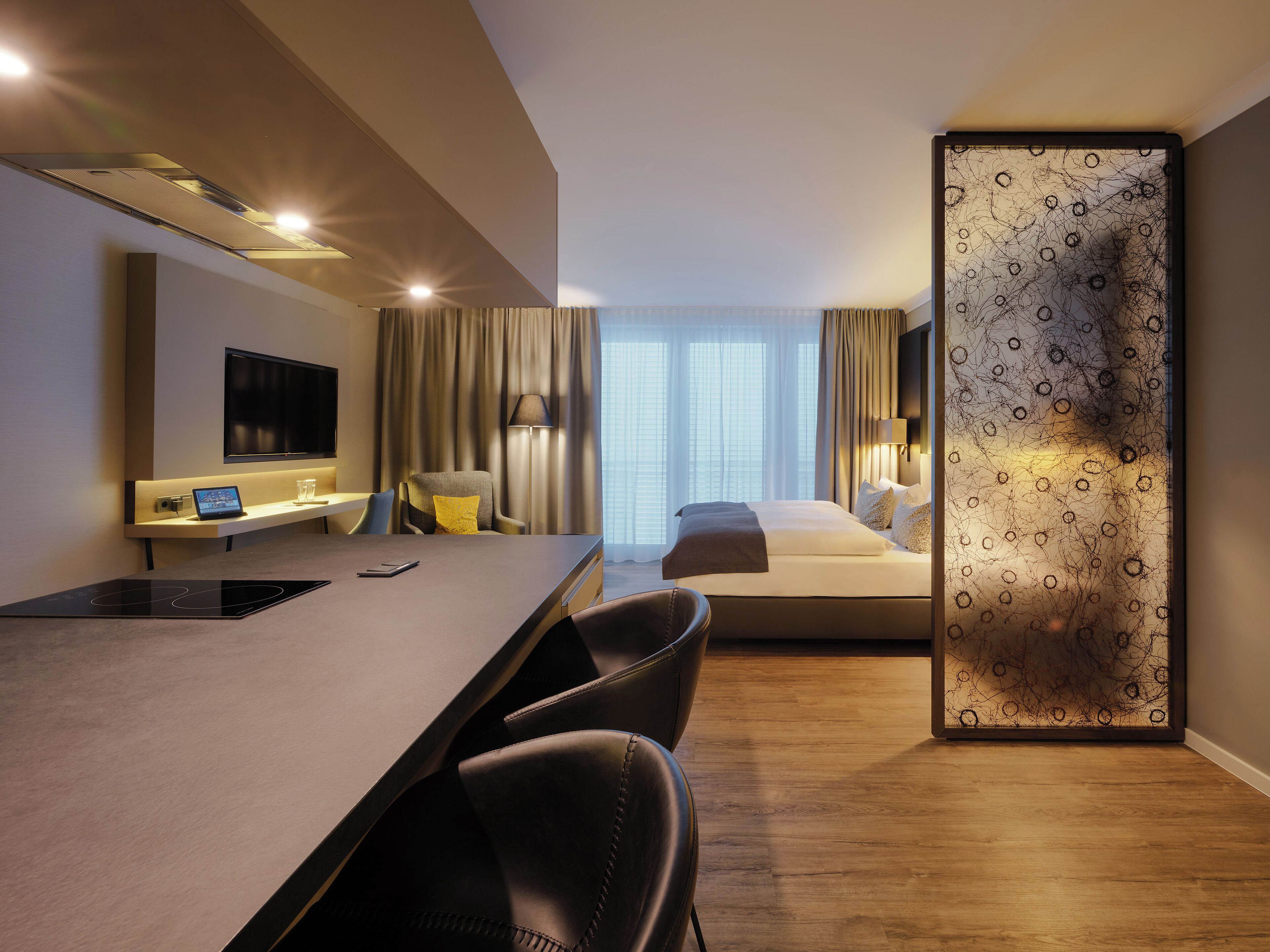 comfort studio, 1 bedroom, non smoking, annex building (boardinghouse) | premium bedding, in-room safe, desk, laptop workspace