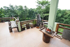 Family Room | Terrace/patio - Pua Sabai Resort (Pua)