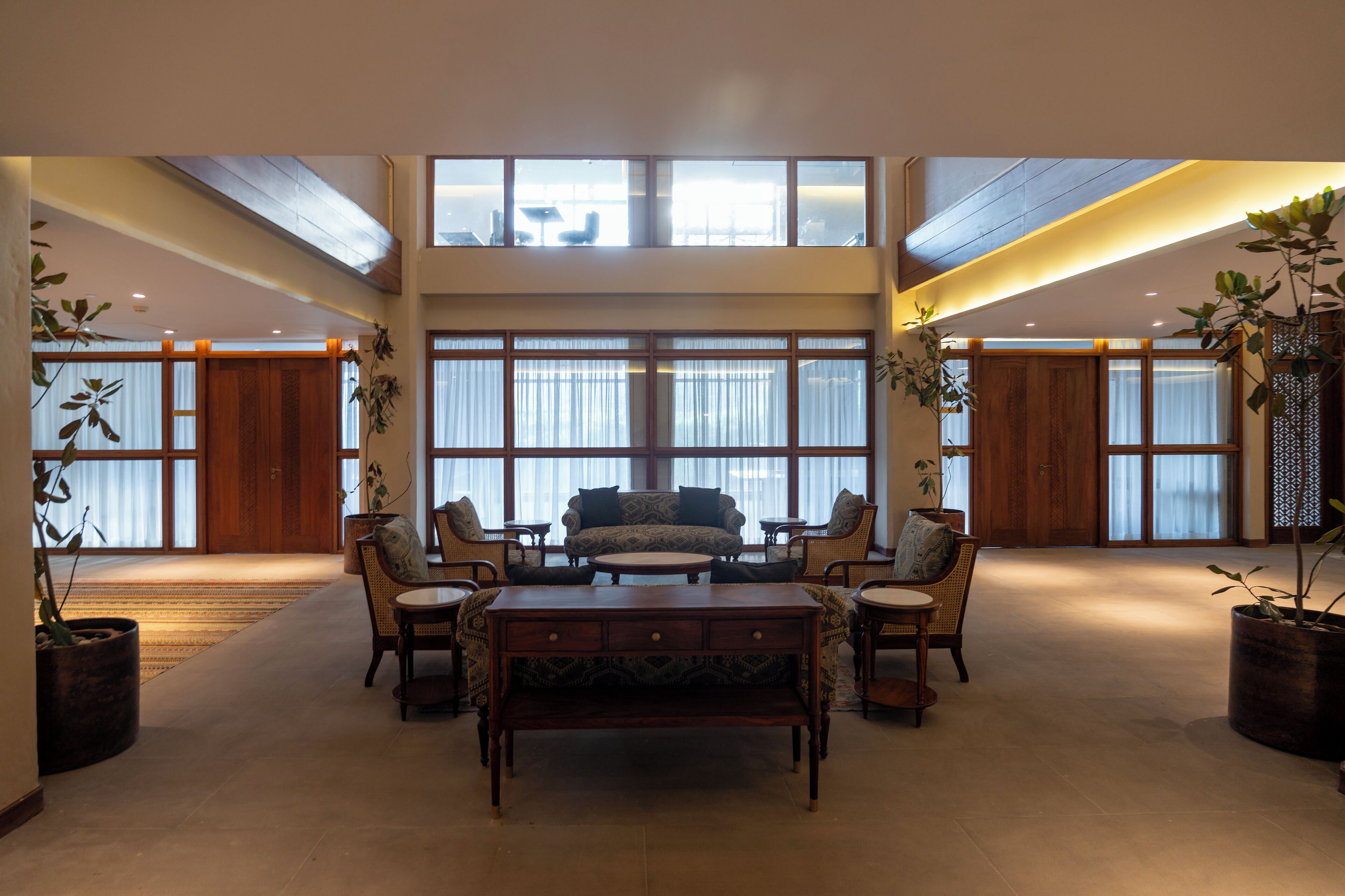 Reception hall