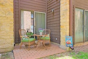 Condo, 2 Bedrooms | Terrace/patio - Go with the Flow! CW B103 by RedAwning (New Braunfels)