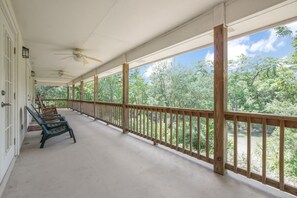 House, 3 Bedrooms | Balcony - Guadalupe River Rock Retreat 9740 by RedAwning (New Braunfels)