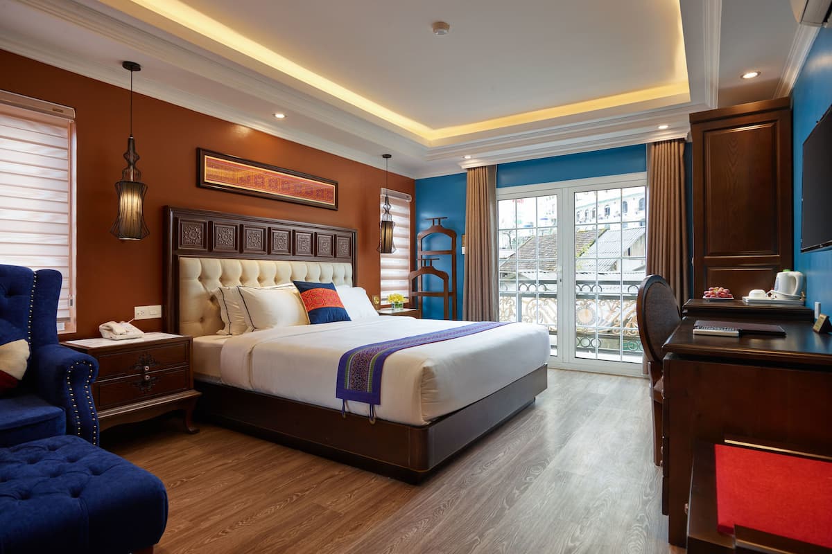 deluxe double room | view from room