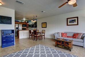 Condo, 1 Bedroom | Living area | Smart TV, streaming services - Gracelanda Ww C302 1 Bedroom Condo by RedAwning (New Braunfels)