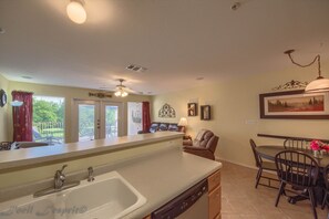 Condo, 2 Bedrooms | Private kitchen | Fridge, microwave, oven, stovetop - River Vista Ww G302 2 Bedroom Condo by RedAwning (New Braunfels)