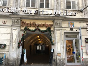 Entrada de la propiedad