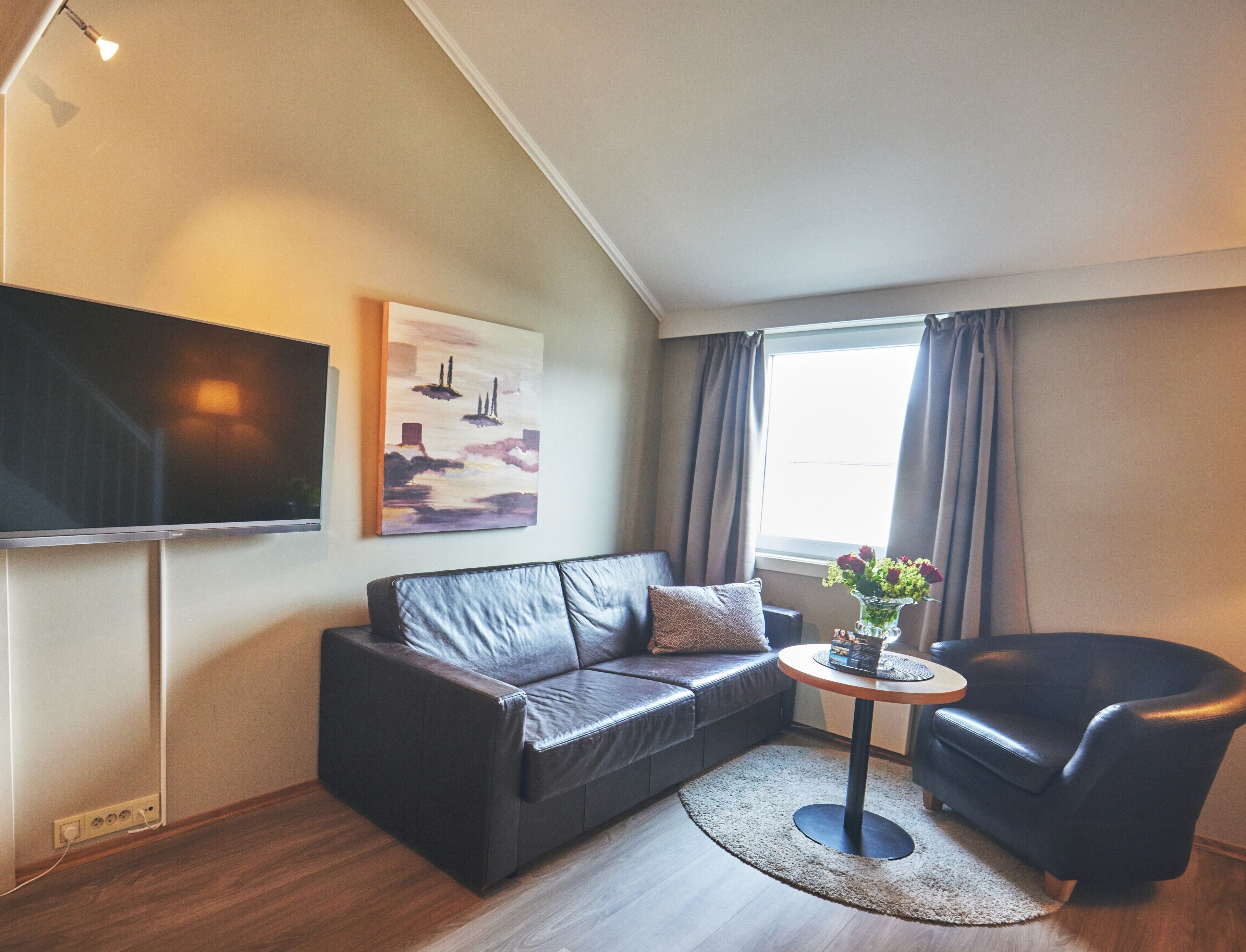 twin room | 1 bedroom, desk, blackout curtains, iron/ironing board