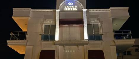 Façade de l’hébergement