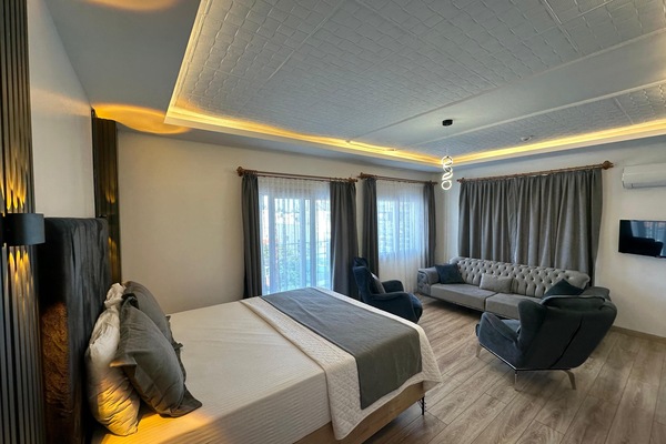 Deluxe-Zimmer | Schreibtisch, schallisolierte Zimmer, Bügeleisen/Bügelbrett