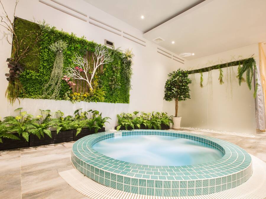 Turkish bath, body treatments, facials, reflexology